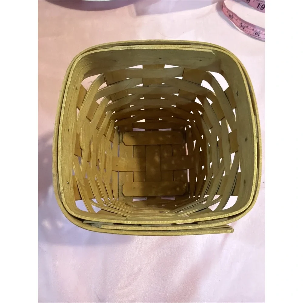 Longaberger Vintage/Retro Handmade 2000 Signed‎ Basket